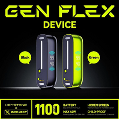 Gen Flex Battery Device 1100mAh - Hidden Screen - Child Proof Lock
