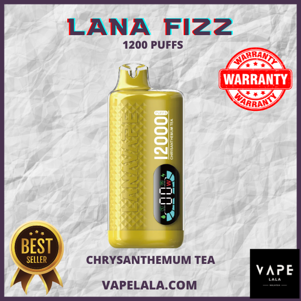 LANA FIZZ 12000PUFFS CHRYSANTHEMUM TEA