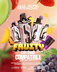 AKSO Supa Nova PRO/NAU Cartridge 12000 Puffs