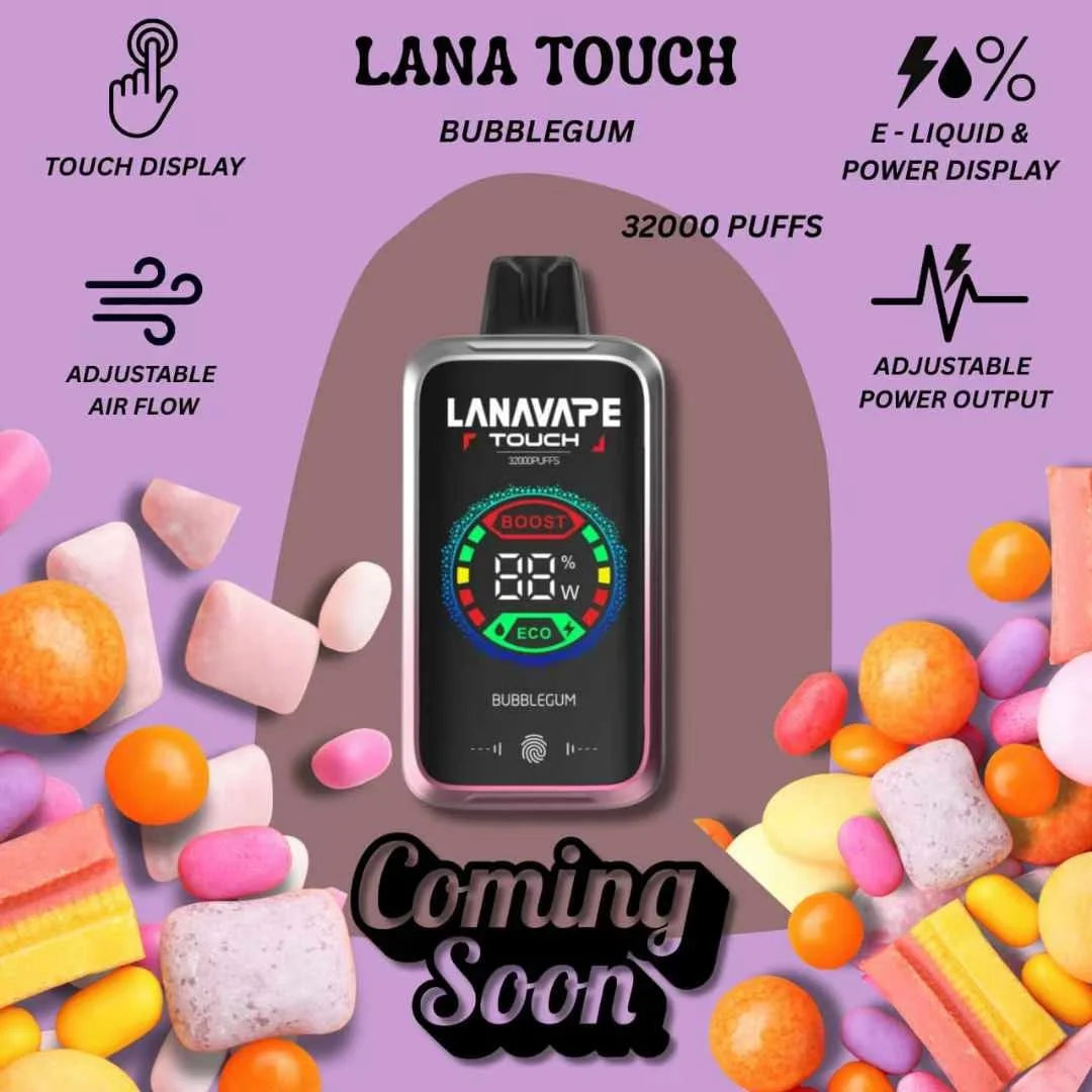 Lana Touch 32000 Bubblegum flavour Malaysia