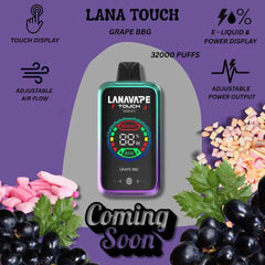 Lana Touch 32000 Grape Bubblegum flavour Malaysia