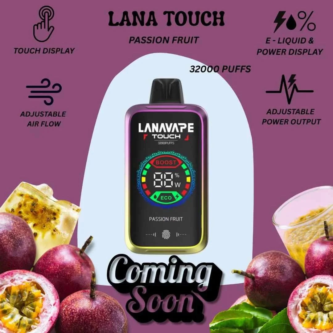  Lana Touch 32000 Passion Fruit flavour Malaysia