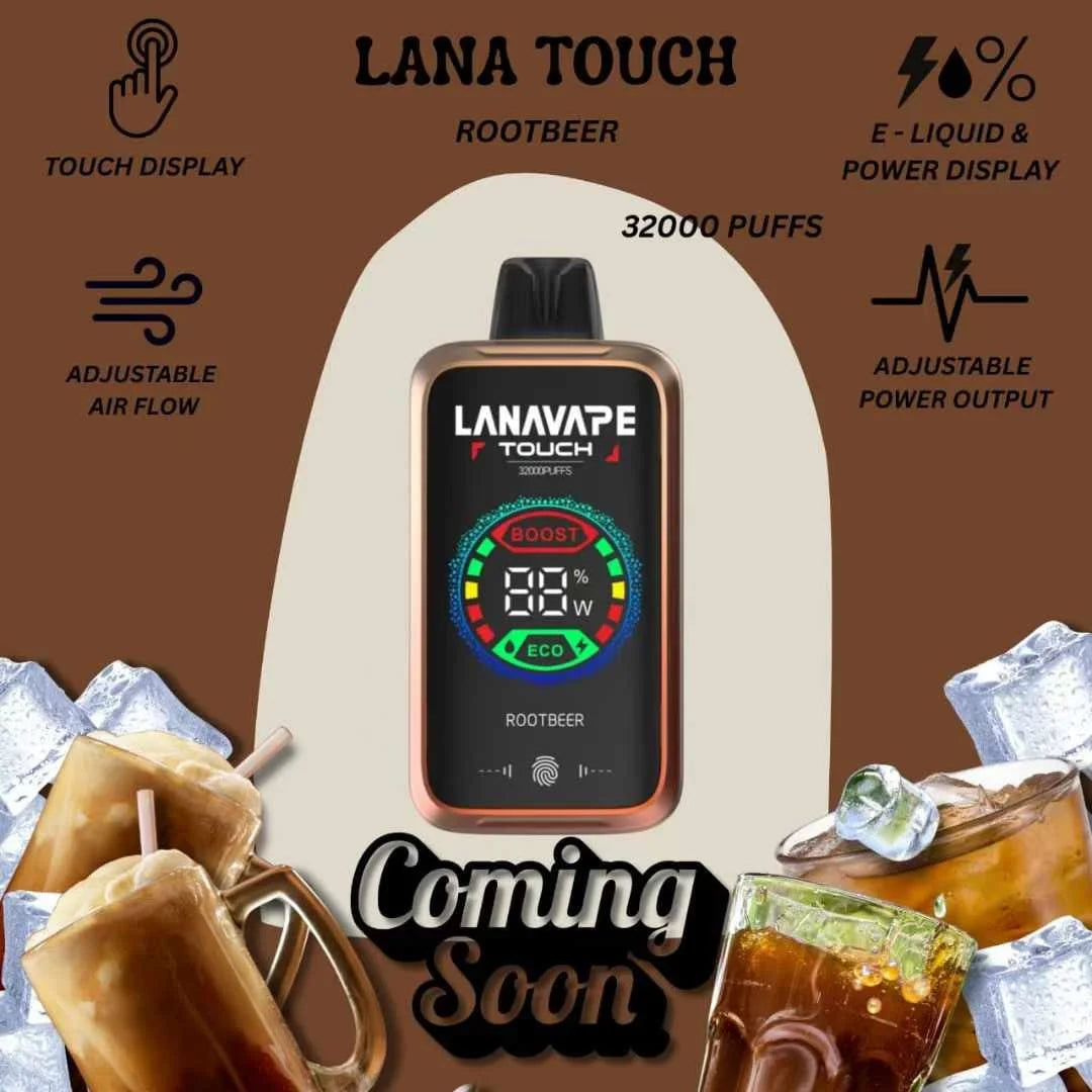 Lana Touch 32000 Rootbeer flavour Malaysia