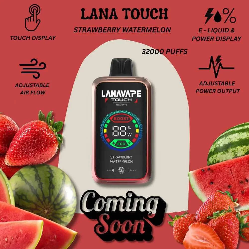 Lana Touch 32000 Strawberry Watermelon flavour Malaysia