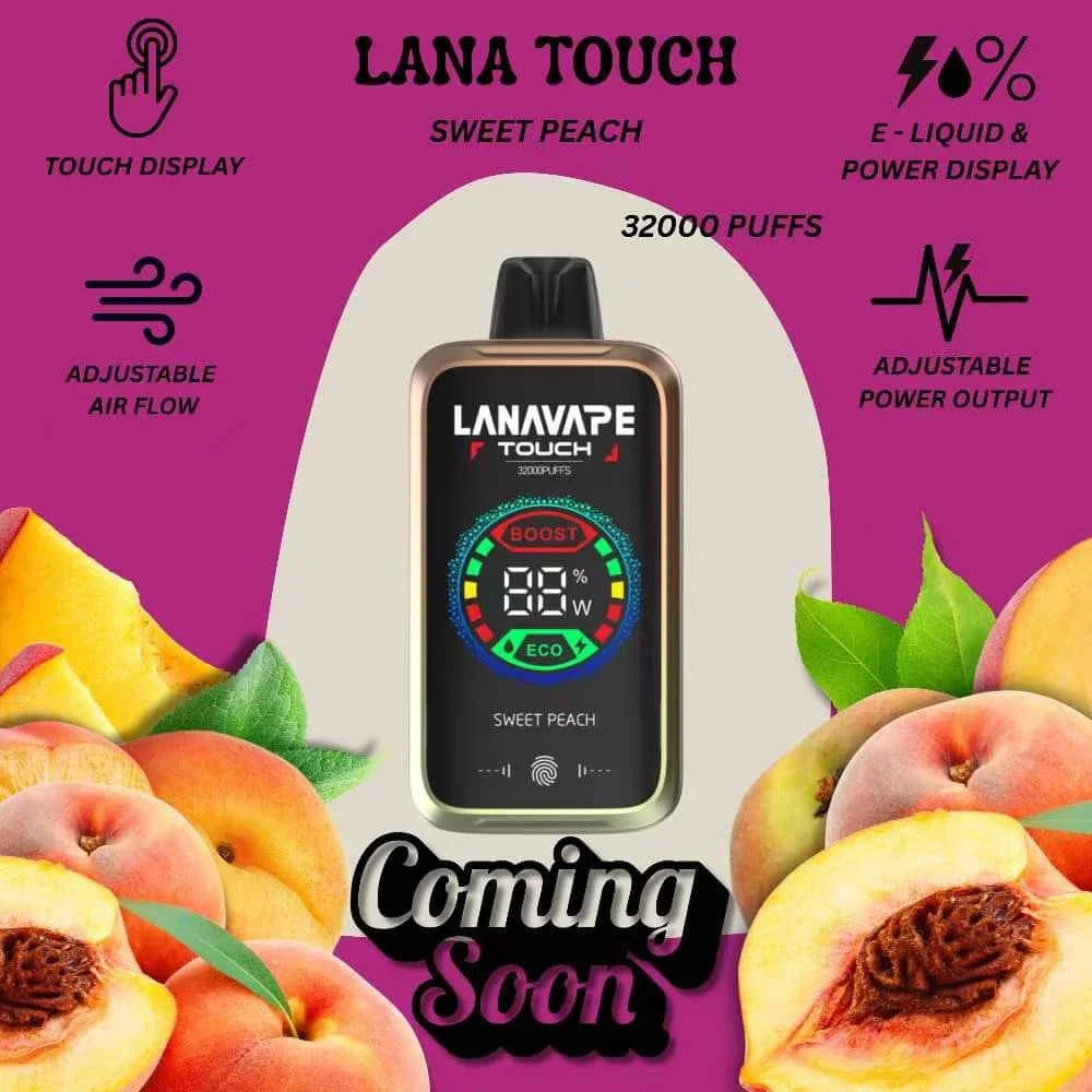 Lana Touch 32000 Sweet Peach flavour Malaysia