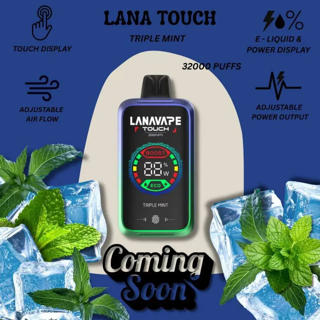  Lana Touch 32000 Triple Mint flavour Malaysia