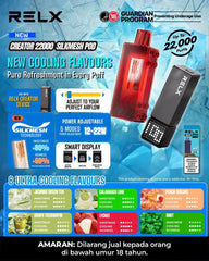 悦刻积木22000口 口味与设备说明 RELX Creator 22000 Chinese guide in Malaysia