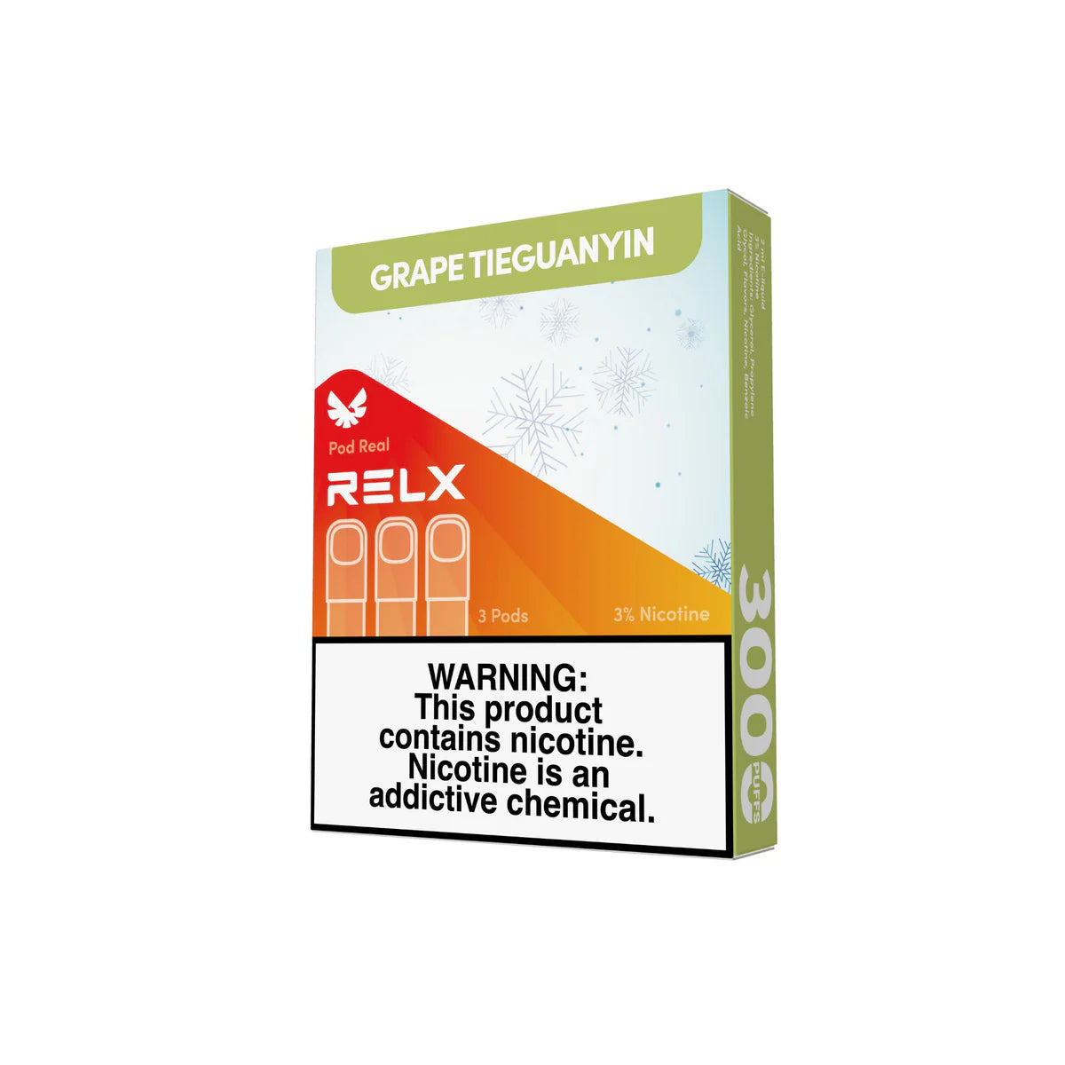 Relx Pod Real Infinity, Grape Tieguanyin flavor, Vape Malaysia - Vapelala