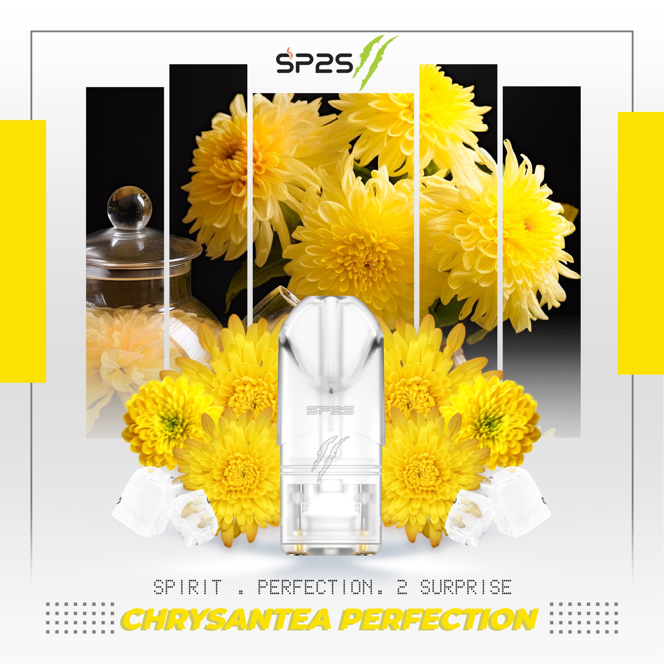 SP2S II Pro Pod Chrysantea vape pod in Malaysia