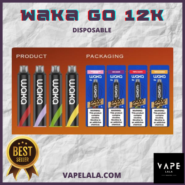 WAKA GO 12000 Puffs