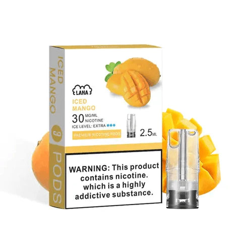 Lana Pod, ICED MANGO flavor, Vape Malaysia - Vapelala